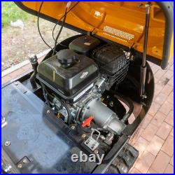 Free Unloading/Ship 1Ton 1.4Ton Mini Excavator 13.5HP Gas Engine Tracked Digger