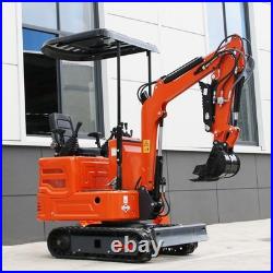 Free delivery. 2025 new model. Track-type mini excavator. Biltong gasoline engine