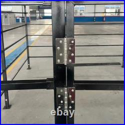 Free ship 13x13ft Galvanized Metal Livestock Shelter Heavy-Duty Cattle Shed US