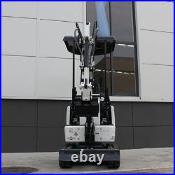 Free ship Mini Excavator 1Ton Mini Digger 13.5hp Gas Tracked Crawler B&S Engine