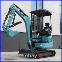 Free ship Mini Excavator Kubota Engine Telescopic side swing Tracked 2.5T Digger