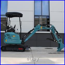 Free ship Mini Excavator Kubota Engine Telescopic side swing Tracked 2.5T Digger