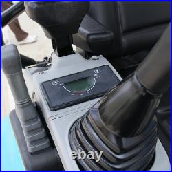 Free ship Mini Excavator Kubota Engine Telescopic side swing Tracked 2.5T Digger