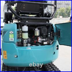 Free ship Mini Excavator Kubota Engine Telescopic side swing Tracked 2.5T Digger