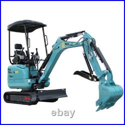 Free ship Mini Excavator Kubota Engine Telescopic side swing Tracked 2.5T Digger