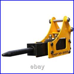 Free shipping, 1-1.5 ton breaker hammer attachment for mini hydraulic excavators