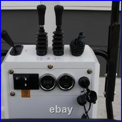 Free shipping 1.2 Ton Mini Excavator 13.5HP Gasoline Powered Compact Digger EPA