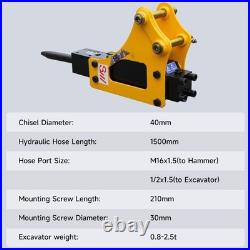 Free shipping 1.8-2.5 t breaker hammer 30mm bolt for mini hydraulic excavators