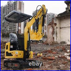 Free shipping 2024 Mini Excavator Hydraulic Thumb B&S EPA Engine USA Stock