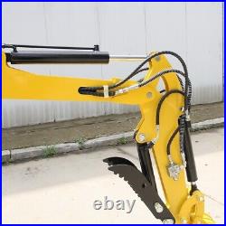 Free shipping 2024 Mini Excavator Hydraulic Thumb B&S EPA Engine USA Stock