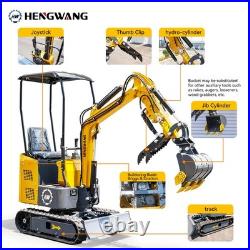 Free shipping from US Mini Excavator Crawler 1 Ton Excavator 13.5 HP B&S EPA Free shipping from US Mini Excavator Crawler 1 Ton Excavator 13.5 HP B&S EPA