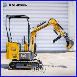 Free shipping from US Mini Excavator Crawler 1 Ton Excavator 13.5 HP B&S EPA Free shipping from US Mini Excavator Crawler 1 Ton Excavator 13.5 HP B&S EPA