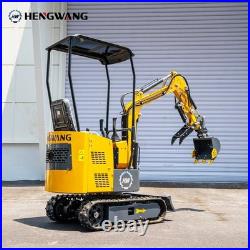 Free shipping from US Mini Excavator Crawler 1 Ton Excavator 13.5 HP B&S EPA Free shipping from US Mini Excavator Crawler 1 Ton Excavator 13.5 HP B&S EPA