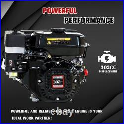 Free unload/ship 0.6T Mini Excavator Digger 9.3hp EPA Gas Engine withthumb clamp