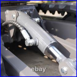 Free unload/ship 0.6T Mini Excavator Digger 9.3hp EPA Gas Engine withthumb clamp