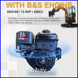 GA Pick Up 1Ton Mini Hydraulic No shed Excavator B&S Engine Auction