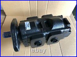 Genuine NEW Parker/JCB Twin hydraulic pump 20/925581 37+ 33cc/rev. Made in EU