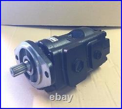 Genuine Parker/JCB 3CX Twin hydraulic pump 332/ F9028 33 + 23cc/rev Made in EU