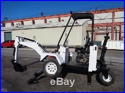 Go For Digger Wheel Mini Excavator Tow Behind