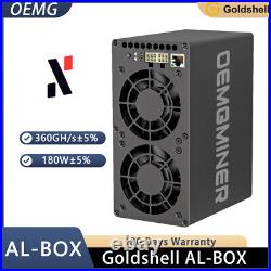 Goldshell AL BOX 360G 180W ALPH Miner Blake3 Alephium with Bitmain PSU