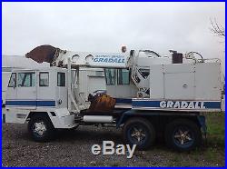 Gradall G-434-44RC Hydraulic Slope Grader Excavator, municipality owned low mile