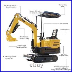 +Grapple! Free Shipping NEW Mini Excavator 13.5HP Digger Crawler Gasoline Engine +Grapple! Free Shipping NEW Mini Excavator 13.5HP Digger Crawler Gasoline Engine
