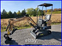 GroundHog KH14G-2 mini track excavator, Caterpillar, Takeuchi, Kubota