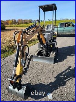 GroundHog KH14G-2 mini track excavator, Caterpillar, Takeuchi, Kubota