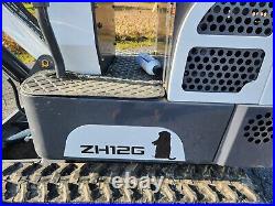 GroundHog ZH12G mini track excavator, Caterpillar, Case Takeuchi