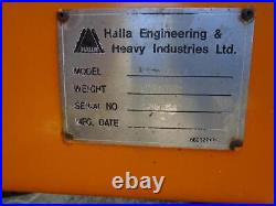 Halla 130 He130lce Excavator Track Hose Nice Machine Look