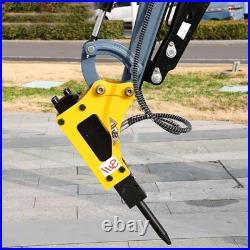 Hammer Breaker for 1Ton Mini Excavators Hydraulic Rock Breaker Attachment New Hammer Breaker for 1Ton Mini Excavators Hydraulic Rock Breaker Attachment New