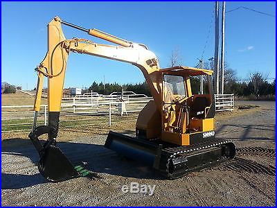 Hanix S&B550 Mini Excavator Trackhoe Backhoe Dozer Mitsubishi Diesel