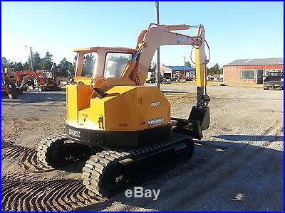 Hanix S&B550 Mini Excavator Trackhoe Backhoe Dozer Mitsubishi Diesel