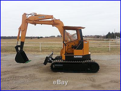 Hanix S&B550 Mini Excavator Trackhoe Backhoe Dozer Mitsubishi Diesel New Tracks