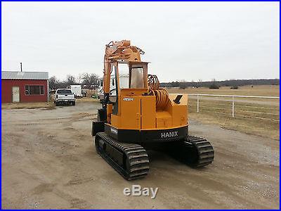 Hanix S&B550 Mini Excavator Trackhoe Backhoe Dozer Mitsubishi Diesel New Tracks