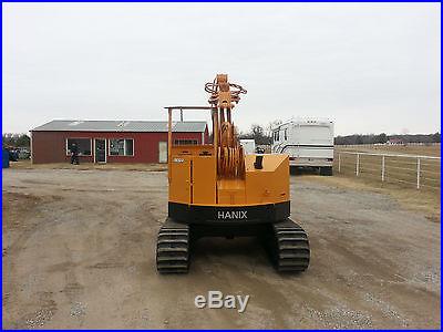 Hanix S&B550 Mini Excavator Trackhoe Backhoe Dozer Mitsubishi Diesel New Tracks