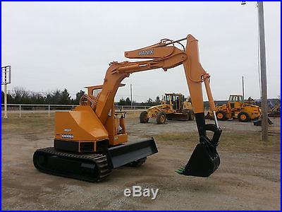 Hanix S&B550 Mini Excavator Trackhoe Backhoe Dozer Mitsubishi Diesel New Tracks