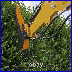 Hedge Trimmer Attachment With Oil Pipe For Excavator Lawn Cipping Free Shipping