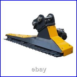Hedge Trimmer Attachment With Oil Pipe For Excavator Lawn Cipping Free Shipping