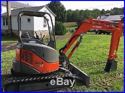Hitach zx35u mini excavator