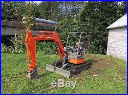 Hitach zx35u mini excavator