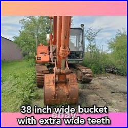 Hitachi EX100-3 Excavator Must sell! Runs and operates good. DON'T MISS THIS
