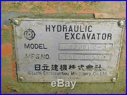 Hitachi EX220LC-3 Excavator Motor Problem Needs Repair