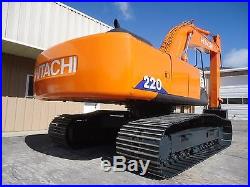 Hitachi Ex220-2 Hydraulic Excavator Trackhoe