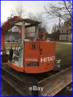 Hitachi ex 50 excavator