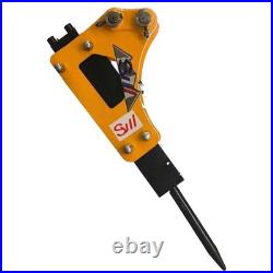Hydraulic Breaker Hammer Attachment for 1-1.5Ton Mini Excavator Accessorie