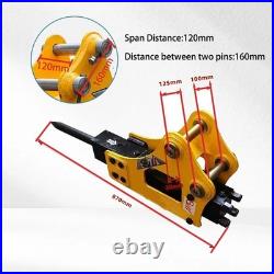 Hydraulic Breaker Hammer Attachment for 2 ton Excavator with 30mm pins USA STOCK