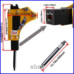 Hydraulic Breaker Hammer Attachment for Mini Excavator Breaker Hammer USA Stock