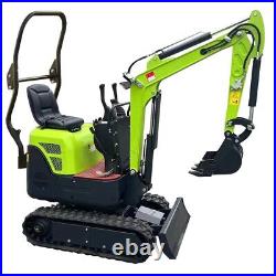 Hydraulic Mini Crawler Excavator 1T 13.5 HP B&S EPA Gas Engine Micro Digger