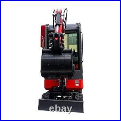 Hydraulic Mini Excavator Digger Kubota Diesel Engine with Air Conditioner&Cab